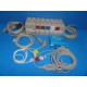 HP Agilent OmniCare 24C Neonatal Patient Monitor W/ Rack 06 Module Leads (6596)