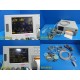 GE 120 Series Maternal Fetal Monitor W/ 2X US,1X ToCO Transducers & Leads ~24873