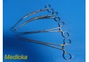 Lot of 4 Sklar Miltex Graves & Schroeder Tenaculum OB/GYN Forceps ~ 24737