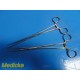 Lot of 4 Sklar Miltex Graves & Schroeder Tenaculum OB/GYN Forceps ~ 24737