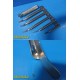 Rusch Snaplight MiL4,MiL2,MiL1 Assorted F/O Blades W/ Greenspec F/O Handle~24677