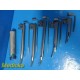 Rusch Snaplight MiL4,MiL2,MiL1 Assorted F/O Blades W/ Greenspec F/O Handle~24677