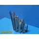 Rusch GreenspecX FiberOptic Handles W/ Greenspec MiL3-1 Laryngo Blades ~ 24676