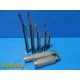 Rusch GreenspecX FiberOptic Handles W/ Greenspec MiL3-1 Laryngo Blades ~ 24676