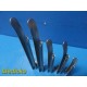Rusch GreenspecX FiberOptic Handles W/ Greenspec MiL3-1 Laryngo Blades ~ 24676