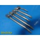 Rusch GreenspecX FiberOptic Handles W/ Greenspec MiL3-1 Laryngo Blades ~ 24676