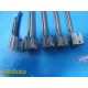 Rusch GreenspecX FiberOptic Handles W/ Greenspec MiL3-1 Laryngo Blades ~ 24676