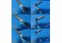Rusch Greenspec Mil 3,Mil 2,Mil 1 Fiber Optic Laryngoscope Blades W/Handle~24675