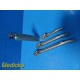 Rusch Greenspec Mil 3,Mil 2,Mil 1 Fiber Optic Laryngoscope Blades W/Handle~24675