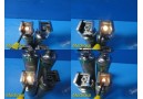 Lot of 4 Rusch Greenspec / Greenspec X FiberOptic Blade Handles ONLY ~ 24682