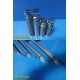 Lot of 4 Rusch Greenspec / Greenspec X FiberOptic Blade Handles ONLY ~ 24682