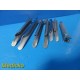 Heine Rusch Emerald Snaplight Greenspec F/O MiL 4,3,2 Laryngoscope Blades ~24680