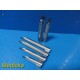 Propper Medical Miller 4,3,2,1 Fiber Optic Laryngoscope Blades W/ Handles ~24679