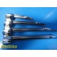 Propper Medical Miller 4,3,2,1 Fiber Optic Laryngoscope Blades W/ Handles ~24679