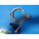 Mindray Datascope 0012-00-1503-02 Lead Wire Set W/ Snap Transmitter 24" ~ 24630