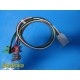 Philips 989803152051 5-Leads Single Pin W/ Tele-shield ECG Leads ~ 24628