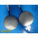 Medtronic Physio Control Posterior Paddle Set Pair ~ 24625