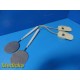 2X Medtronic Physio-Control P/N 802461 Posterior Paddles (Pair) Set ~ 24624