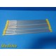 Lot of 18 Ethi-Pack DS-26 Surgical Steel, B&S Gauge 26, 50-18" Strands ~ 24613