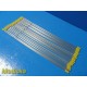 Lot of 18 Ethi-Pack DS-26 Surgical Steel, B&S Gauge 26, 50-18" Strands ~ 24613