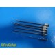6X BD Yale Gold & 465LRC Curved Tonsil Needle, Luer-Lok, Reusable, Size 23~24596