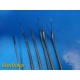6X BD Yale Gold & 465LRC Curved Tonsil Needle, Luer-Lok, Reusable, Size 23~24596