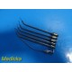 6X BD Yale Gold & 465LRC Curved Tonsil Needle, Luer-Lok, Reusable, Size 23~24596