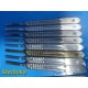 23X Bard Parker Assorted Surgical Blades Handles (3LA, 3, 3A, 7) ~ 24583