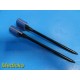 Lot of 2 DaVincis Intuitive Surgical 420008-01 Blunt Obturator ~ 25222