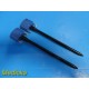 Lot of 2 DaVincis Intuitive Surgical 420008-01 Blunt Obturator ~ 25222
