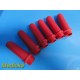 6X Drucker 7713031 Quest Diagnostic Replacement Tube Holders/Inserts, RED ~25464