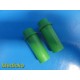 Lot of 2 Drucker Quest Diagnostic Green Tube Holders, Green ~ 25462