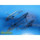Lot of 4 Storz Opthalmic Instruments E4064 KNAPP Eye Speculum,13mm x 60mm ~25431