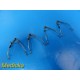 Lot of 4 B&L Storz E4050 Williams Eye Speculum 14mm, Adult, 3.4" ~ 25430