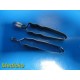 2 x Zimmer Orthopedic 2313-11 & 319.97 Self Retaining Screw Forceps ~ 25392