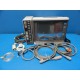 Fukuda Denshi DynaScope DS-3300 Patient Monitor W/ Input Box & Cables (10853)