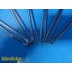 Lot of 6 Pilling Weck 500360 Allis Tissue Forceps 10", 5X6 Teeth ~ 25257