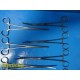 11X Pilling Weck Codman Assorted Surgical Forceps (Curved & Straight) ~ 25258