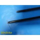2X Snowden-Pencer 90-1050 Insulated Monopolar Laparoscopy Handle & Shaft ~ 25268