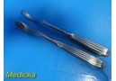 2X Zimmer 332 & 331 Surgical Orthopedic Periosteal Elevators 8" (20.3cm) ~ 25280