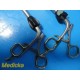 Snowden-Pencer 90-3020 Diamond Jaw Paddle Babcock Graspers, Double Action ~25132