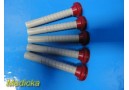 Lot of 5 V. Mueller Snowden Pencer 89-6848 Threaded Cannulas ~ 25169