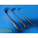 SKLAR Surgical 60-5433, 60-5434, 60-5435 Brewster Retractor, Size C, D, E ~25173