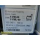 GE Datex Ohmeda F-FM00 Bedside Monitor W/ 2012 GE E-PSMP-00 Module & Leads~25196