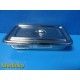 Polar Stainless Steel Type 18-8 90S Medical Sterilization Tray ~ 25935