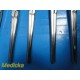 Lot of 15 Miltex 16-100 Allen Intestinal Clamps, Forceps, 8", 1X2 Teeth ~ 25962
