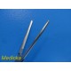 Lot of 7 Sklar 36-3180 Intestinal Forceps, 8", 1X2 Teeth, Straight ~ 25965