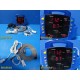 Dinamap Procare DPC 400MR Masimo Set SpO2 Monitor W/ Leads & New Battery ~26313