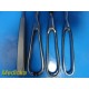 Aesculap Sklar Codman Assorted Cushing Vein Retractor Overall L: 8.5 -10" ~26222