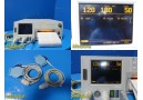 2003 GE 120 Series 0128 AAN Maternal Fetal Monitor W/ ToCO & US Transducer~26226